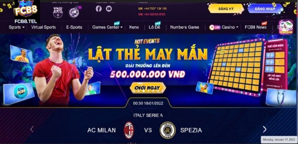 FCB8 - FCB8 CASINO - TRANG CHỦ FCB8 - CASINO FCB8 GIỚI THIỆU FCB8 VỚI CÁC TRÒ CHƠI GIẢI TRÍ